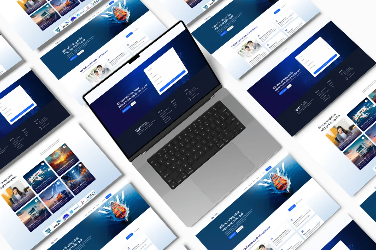 Linkway Logistics — Making a New Logistics Brand Look Established